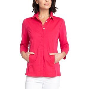 Hinson Wu Womens Ally Shirt, Pink